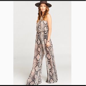 **NWT* By Together Snakeskin jumpsuit